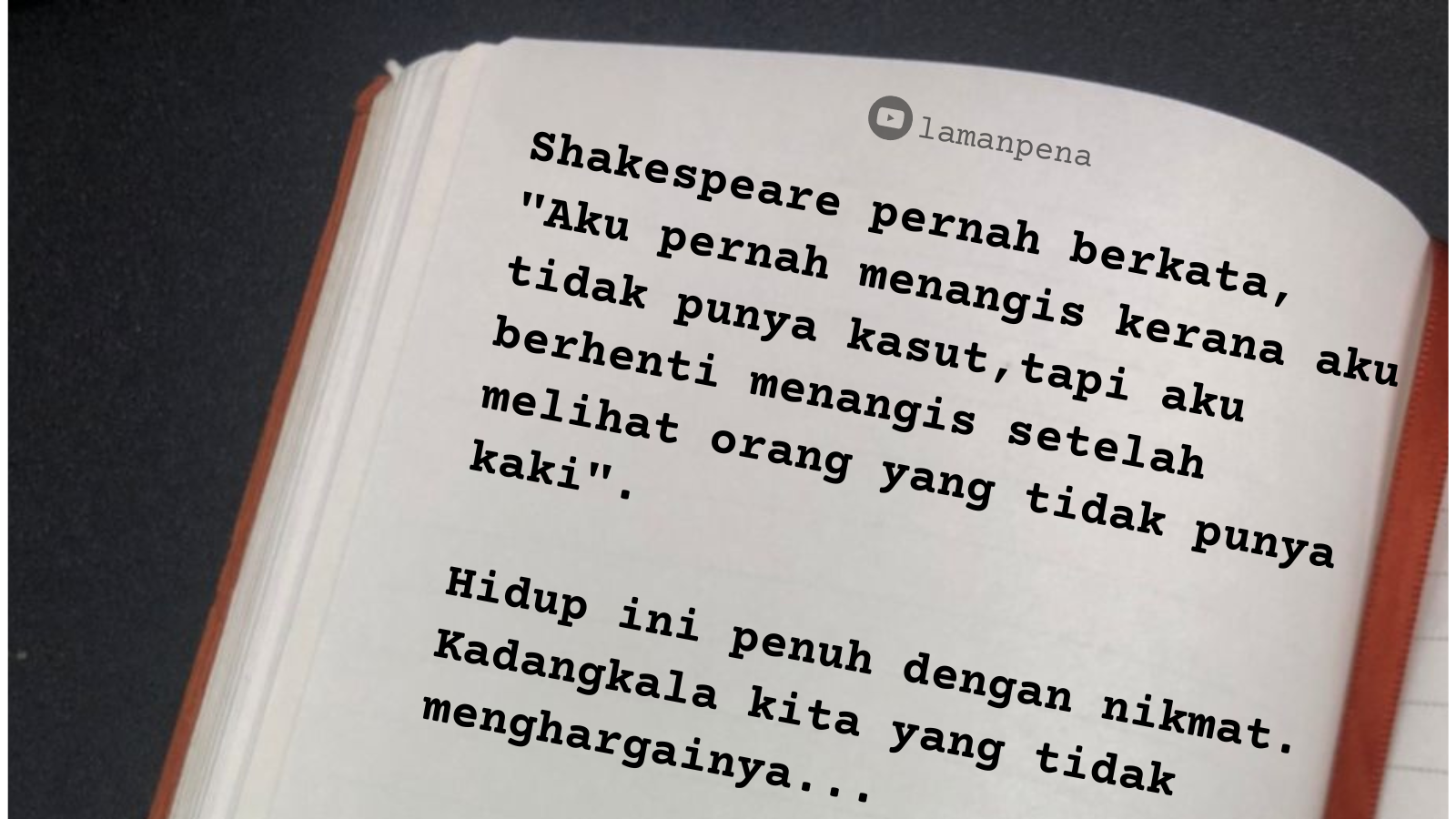 Motivasi : Lebih menghargai setelah kehilangan