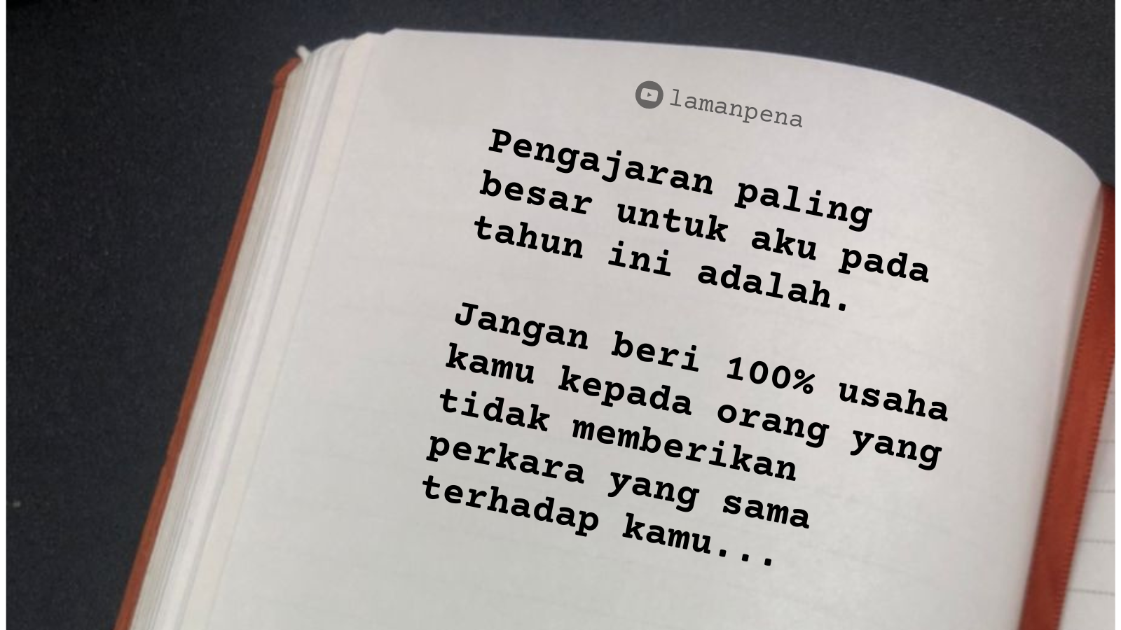 MOTIVASI : LELAH TIDAK DIBALAS